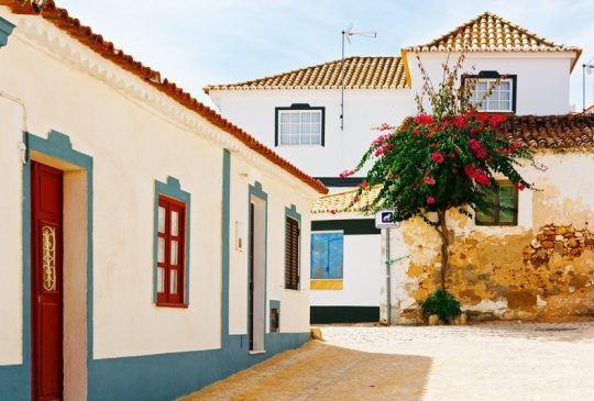 Albufeira street view Albufeira street view