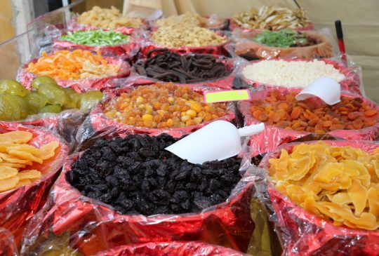 Dry fruit Silves market