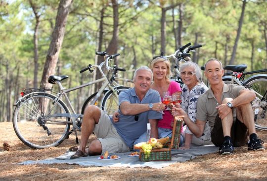 picknick biking